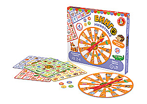 Brettspiel - Quiz. Bingo. Tiere