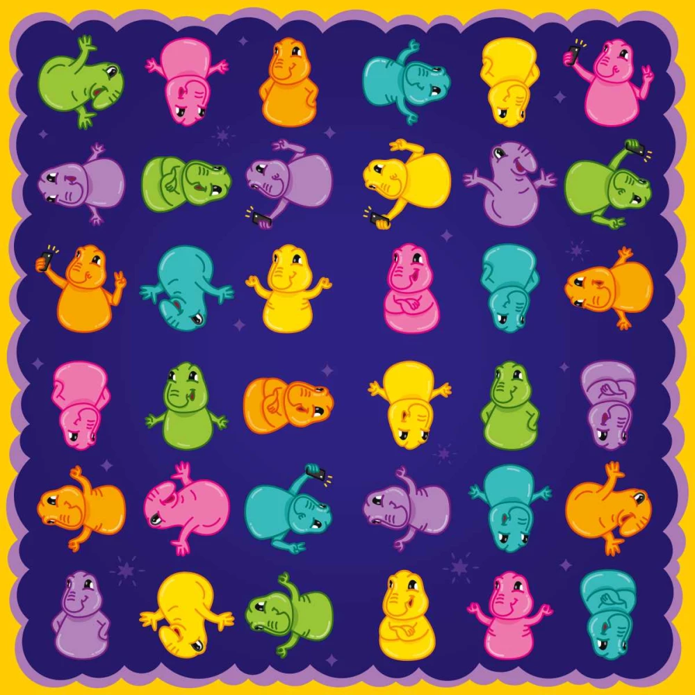 Board Game - Find the Waiting Character