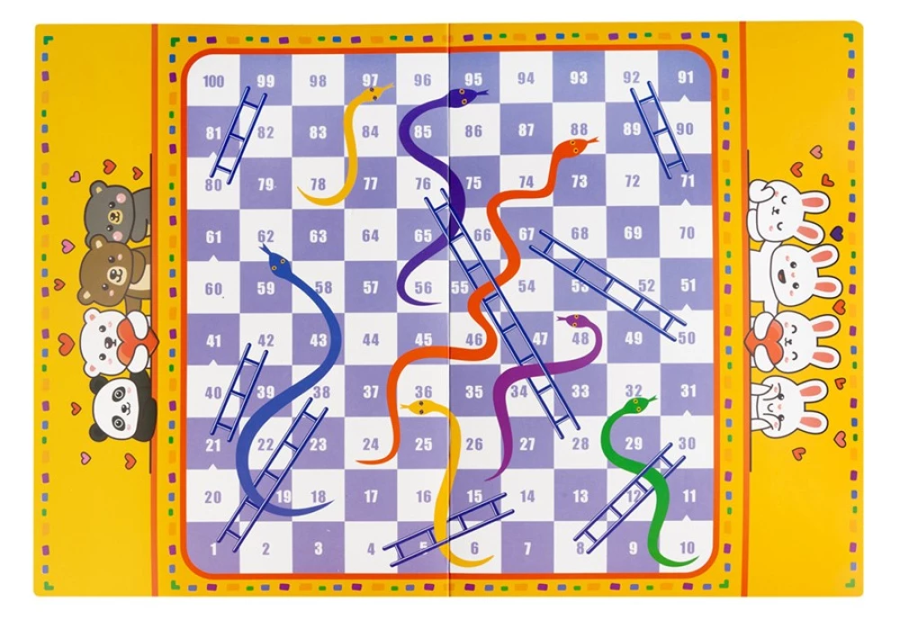Set von Brettspielen - 100 Spiele für die ganze Familie