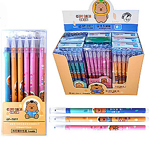 Gelstift mit radierbaren Tinte Capybara, blau, in assortierten Designs