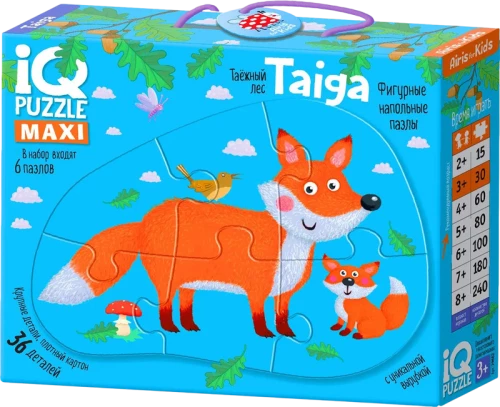 IQ Puzzle Podłogowe Tajga (Taiga)