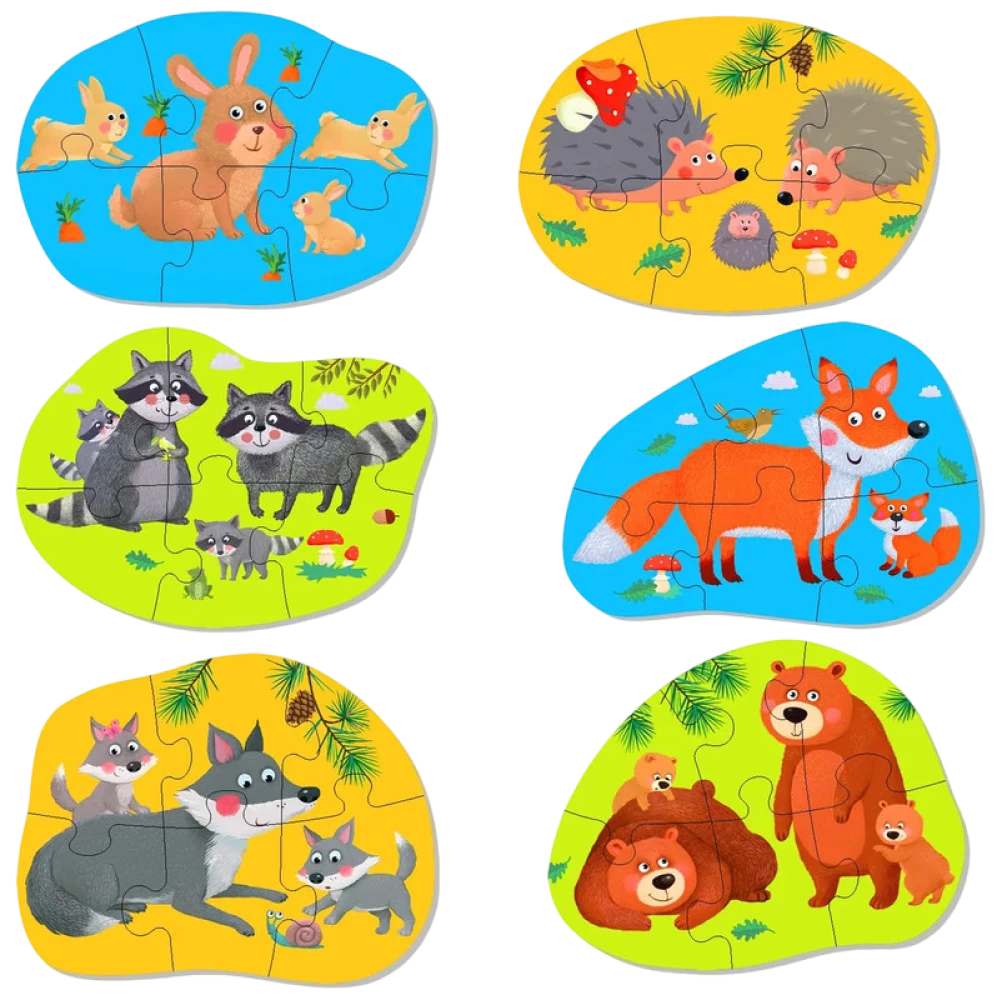 IQ Puzzle Podłogowe Tajga (Taiga)