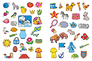 Tests with a Speech Therapist. 5-6 years (with stickers)