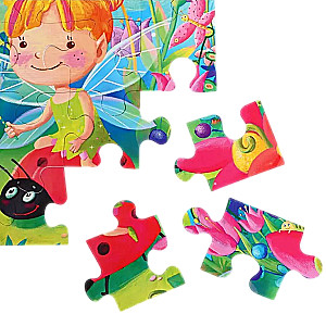 IQ Puzzl MAXI - Wróżka na łące (16 elementów)