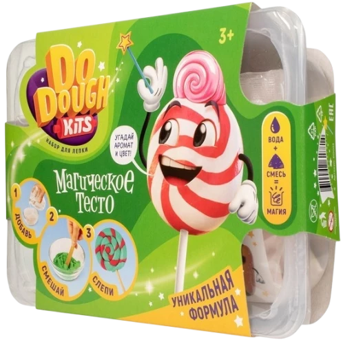 Dry dough for modeling - Lollipops