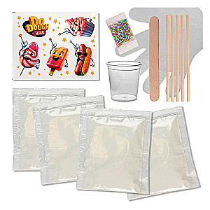 Dry dough for modeling - Lollipops