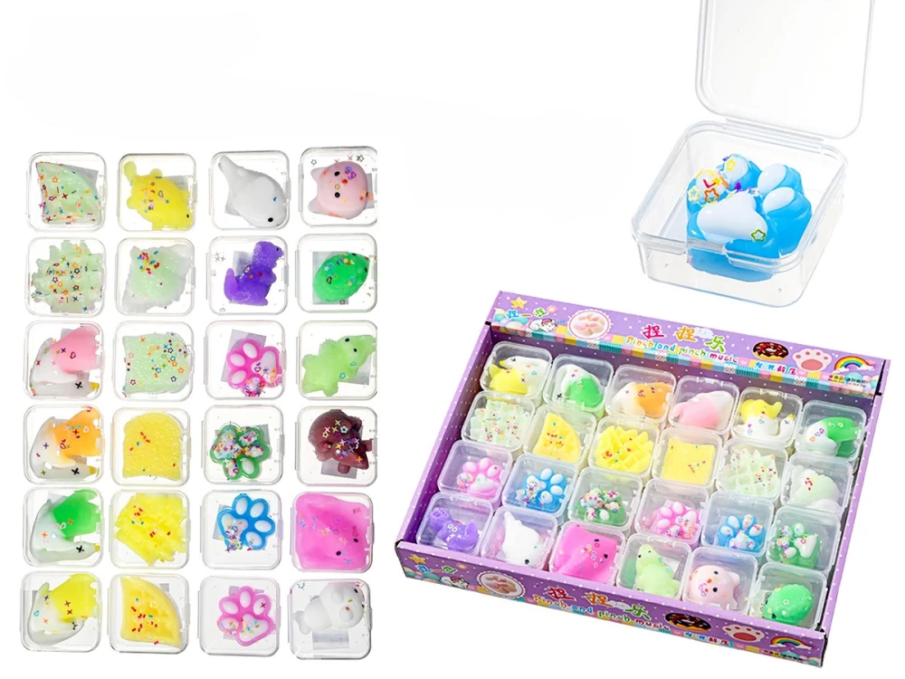 Stressball - Assortiert, 3,5 cm, in assortiert