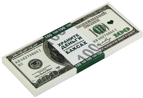 Pulmakaupa rahatäkk 100$, (komplekt 80 tk)