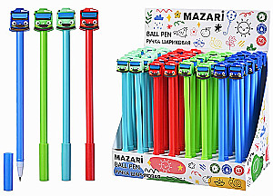 Kugelschreiber - Autos, blau, in assortierter Ausführung