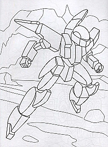 Super-duper Malbuch - Roboter und Maschinen