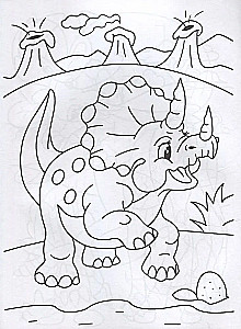 Super-Duper Coloring Book. Dinosaurs