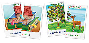 Bunny. Spelling of Noun Endings. Set of Cards