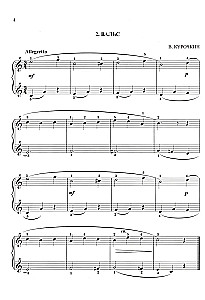 In the World of Waltz. For Piano