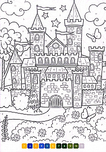 Coloring by Numbers - Land of Magic