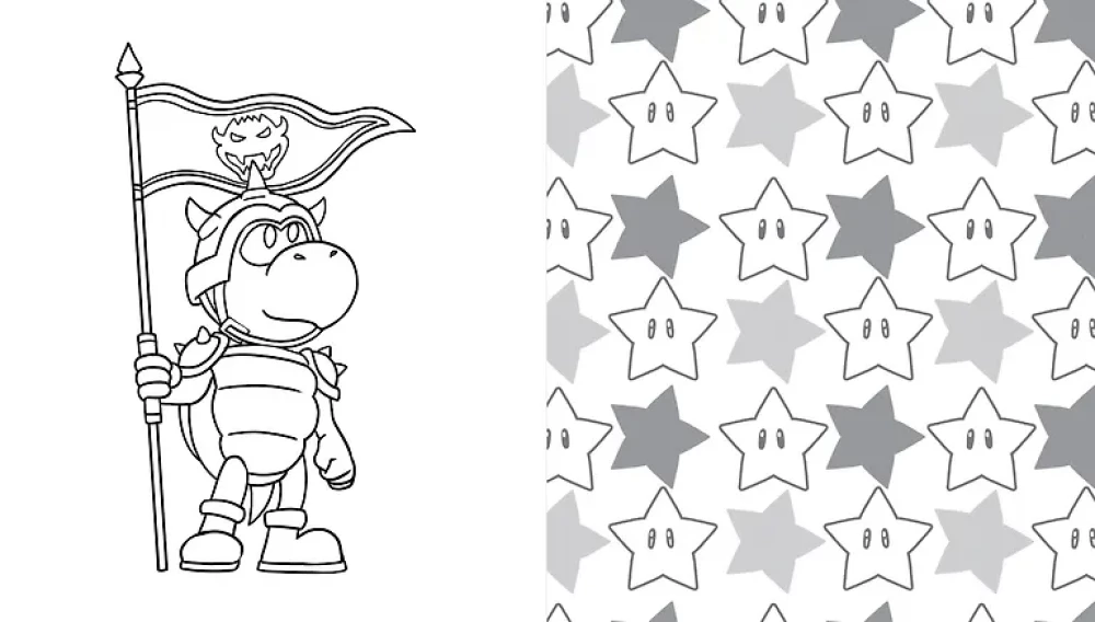 Legendärer Mario. Ausmalbuch