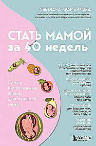 Стать мамой за 40 недель. Самые необходимые знания для будущей мамы