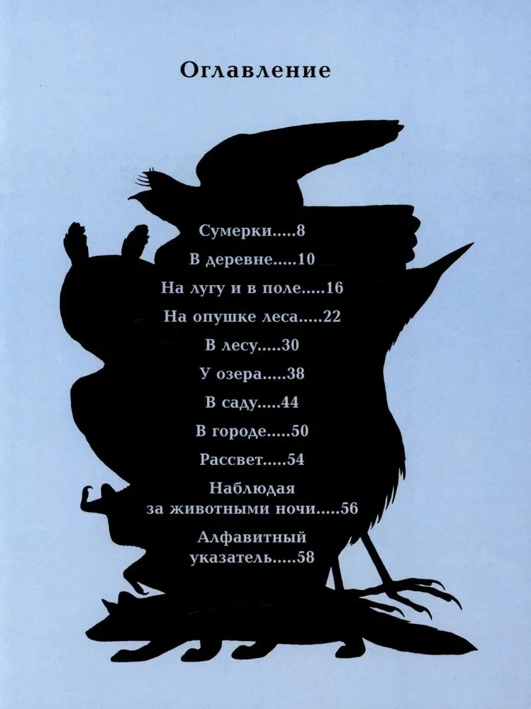 Nocne zwierzęta