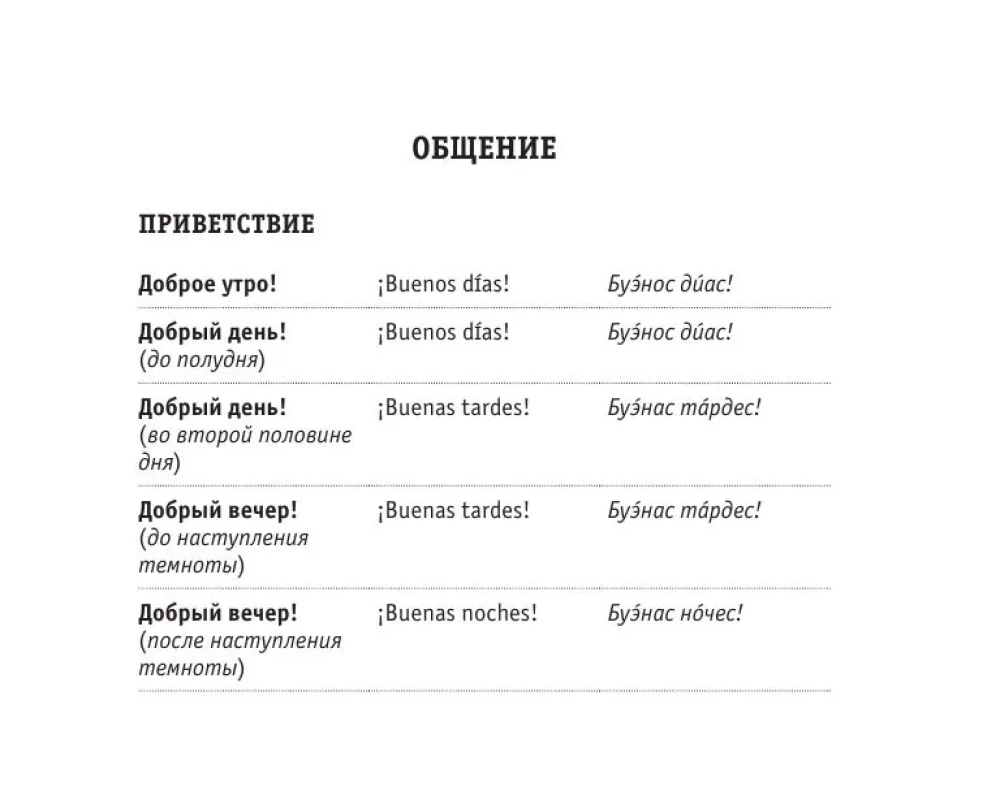 Русско-испанский разговорник