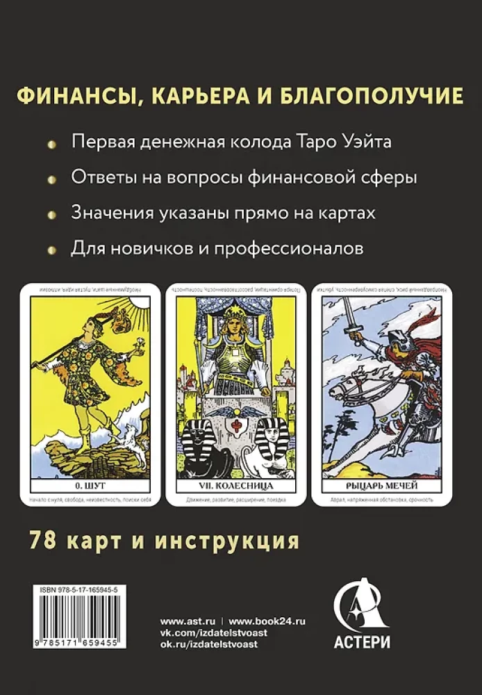 Tarot. Wróżba finansowa. Finanse, kariera, dobrobyt