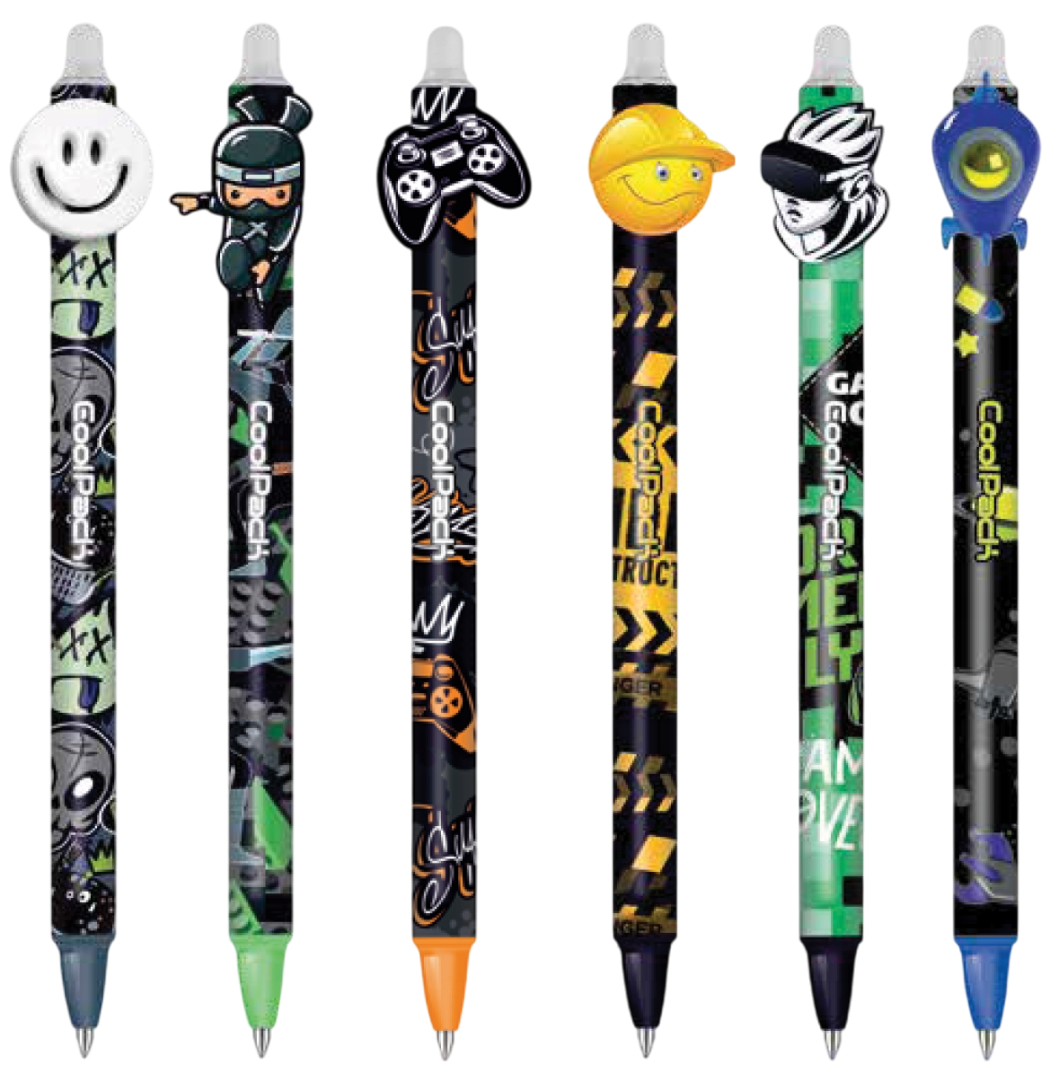 Ручка-ластик - COOLPACK Boys, 0.5мм (синяя)