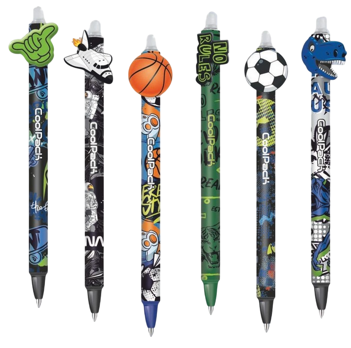 Ручка-ластик - Coolpack Boys, 0.5мм (синяя)