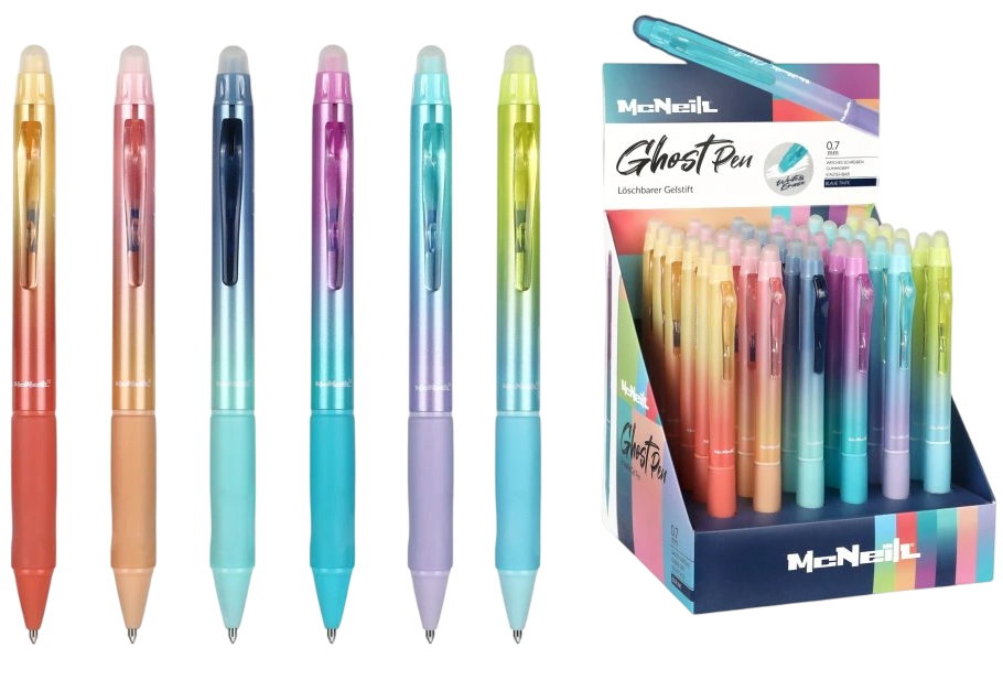 Ручка-ластик - Ghost, 0.5мм (синяя)