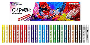 Oil pastel crayons 24 colors PENMATE