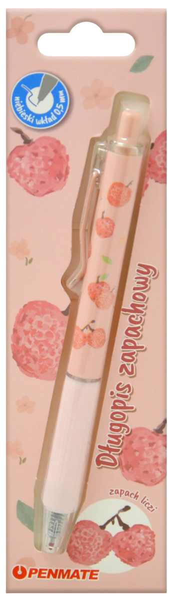 Ручка Penmate с ароматом личи, 0.5мм (синяя)