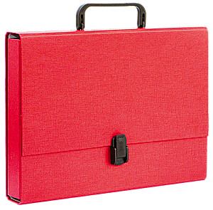 A4 Portfolio Folder with Handle (Red)