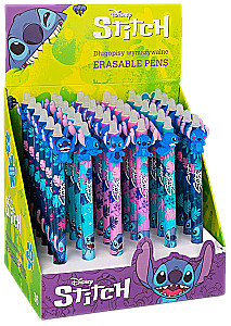 Pióro wymazujące - Stitch, 0,5 mm (niebieskie)