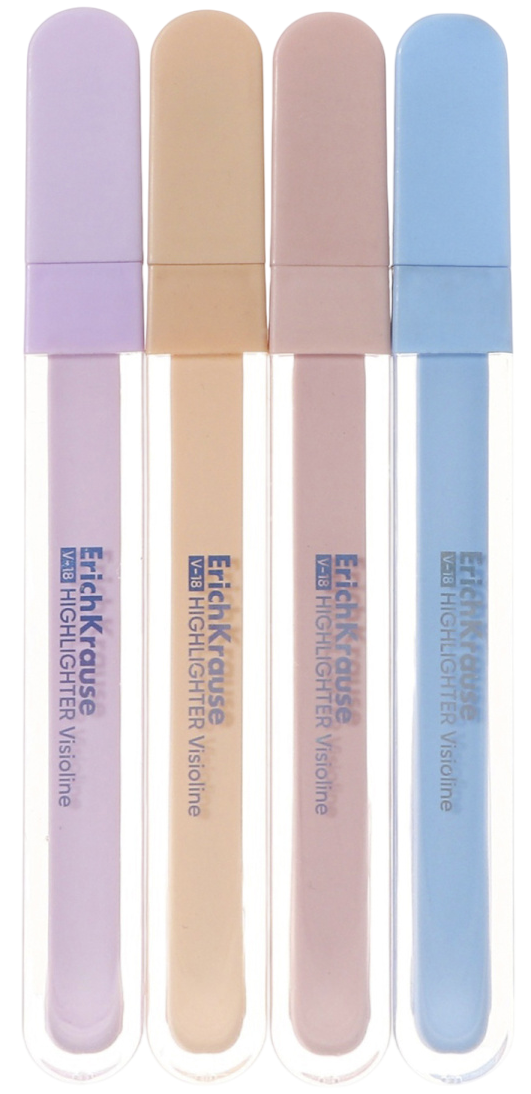 Teksta marķieris - Manga (violets, rozā, bēšs, zils)