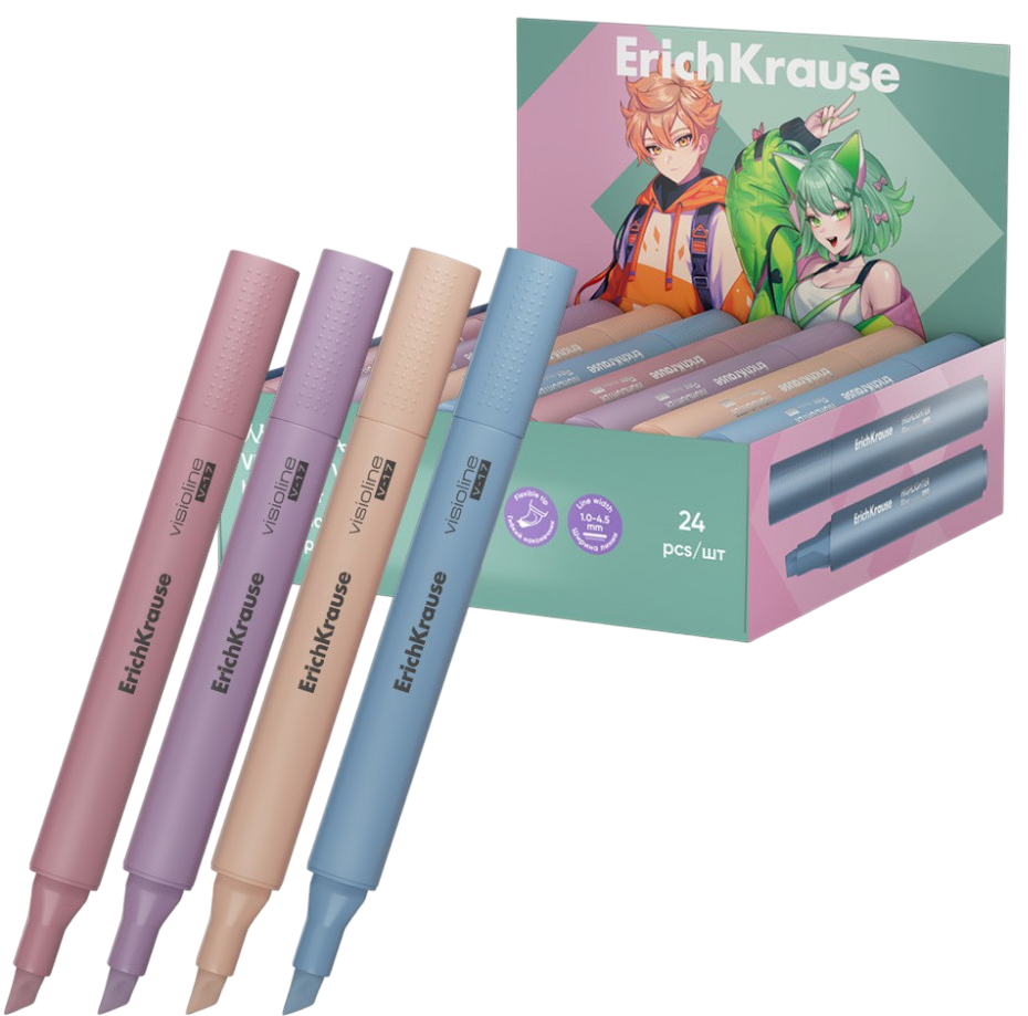 Tekstizīmulis - Visioline V-17 Mini Flex: Manga (asorti)