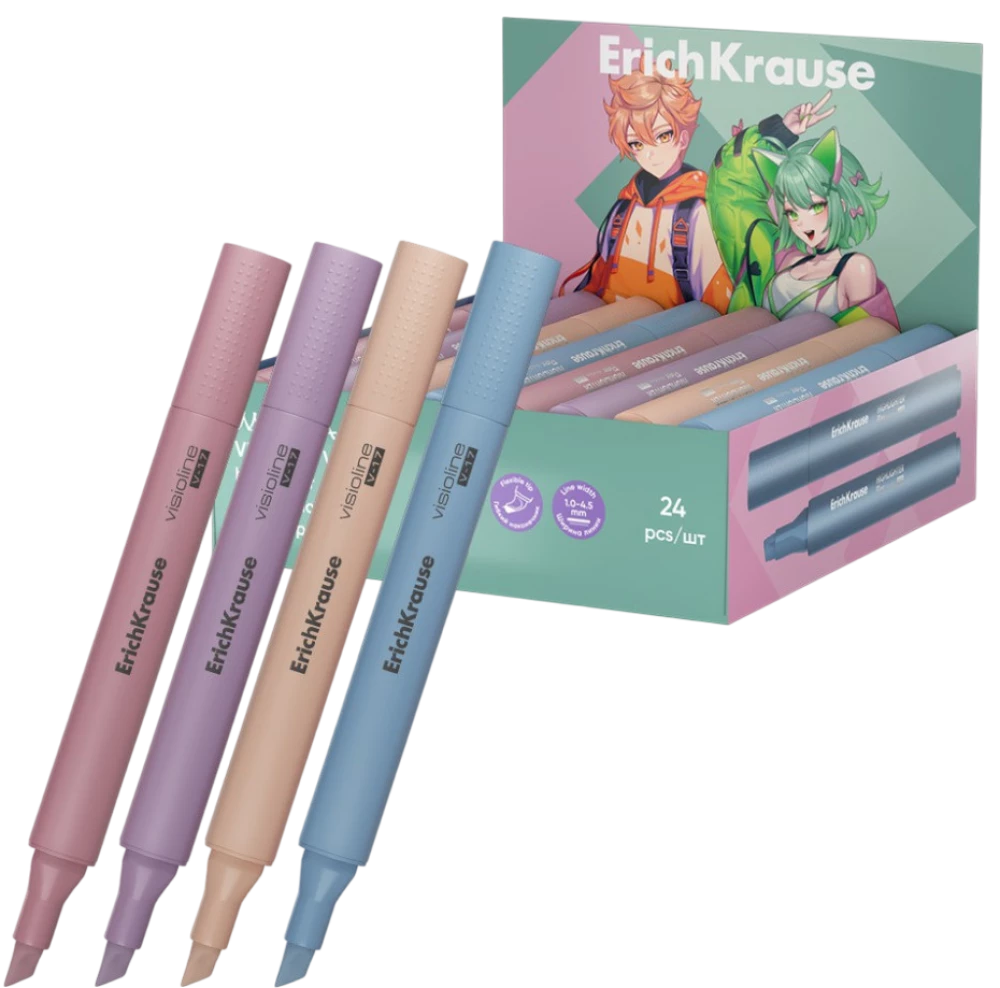 Zakreślacz - Visioline V-17 Mini Flex: Manga (asortyment)