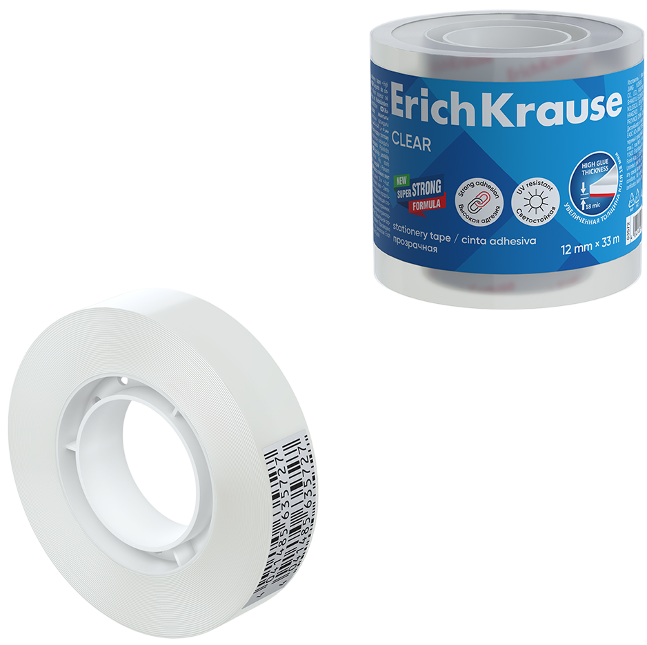 Klebeband - Klar (12mmx33m)