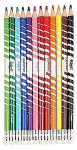 Kolorowe ołówki z gumką MAPED Color`Peps Oops 12 kolorów