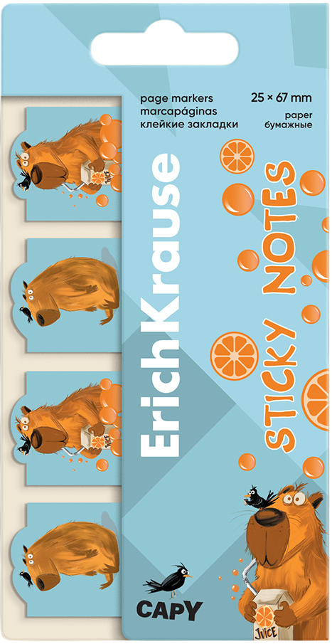 Sticky Notes - Happy Capy (25x67mm)