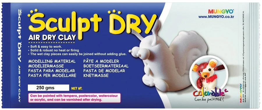 Modeliavimo masė 250g., Mungyo (balta)