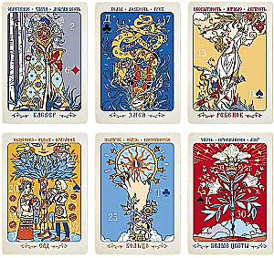 Solstice. Lenormand Oracle (36 cards and guide)