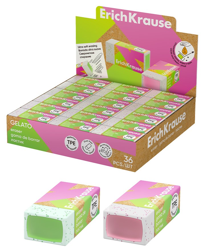 Radierer ErichKrause Gelato
