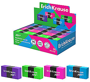 Eraser ErichKrause JOY Rainbow Neon