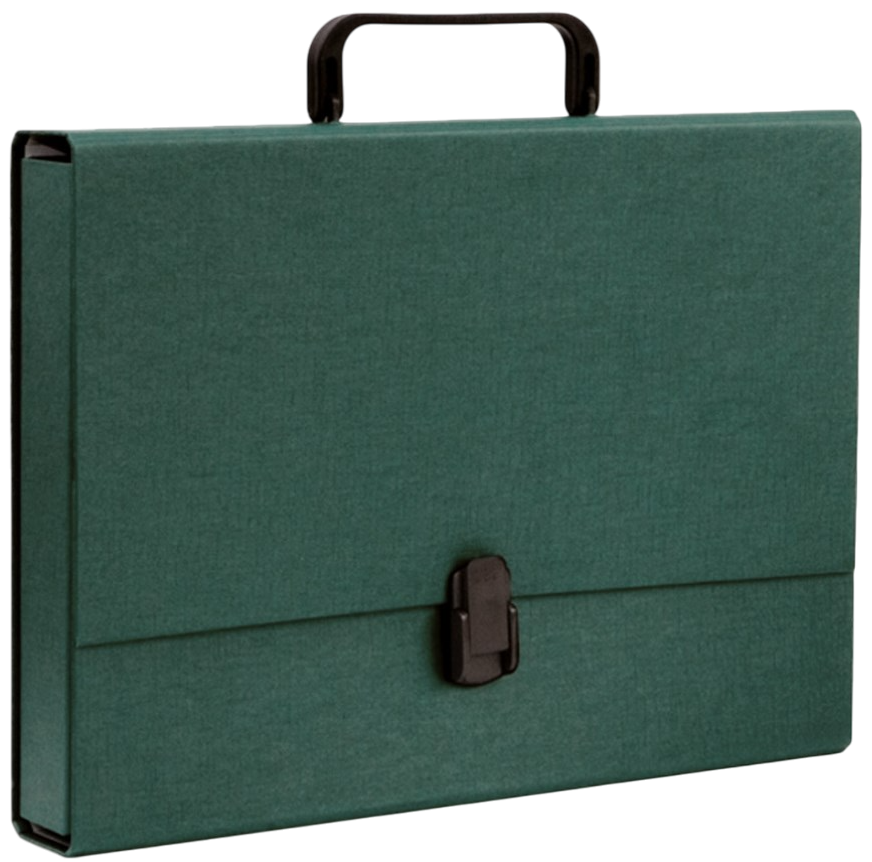 A4 mapīte ar rokturi (zaļa)