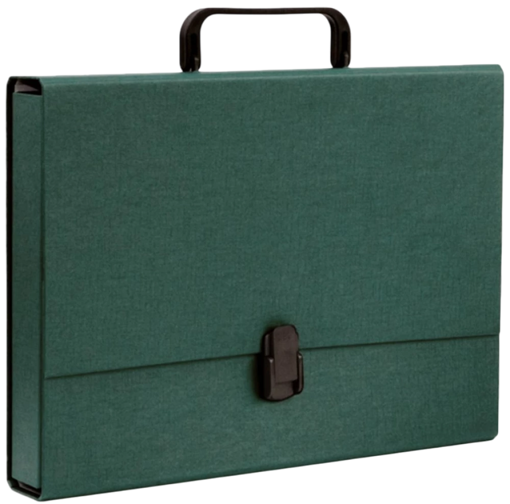 Folder-portfolio A4 with handle (green)