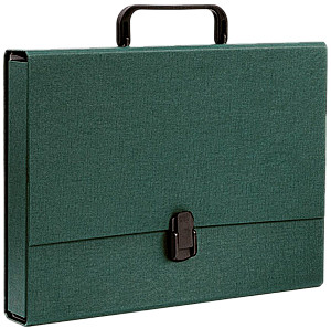 Folder-portfolio A4 with handle (green)
