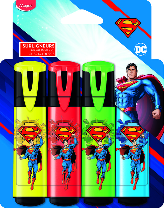 Marķieri - Superman (4 krāsas)