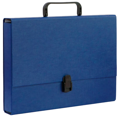 A4 Portfolio Folder with Handle (Dark Blue)