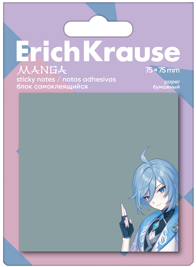 Self-adhesive paper pad: Manga (50 sheets)