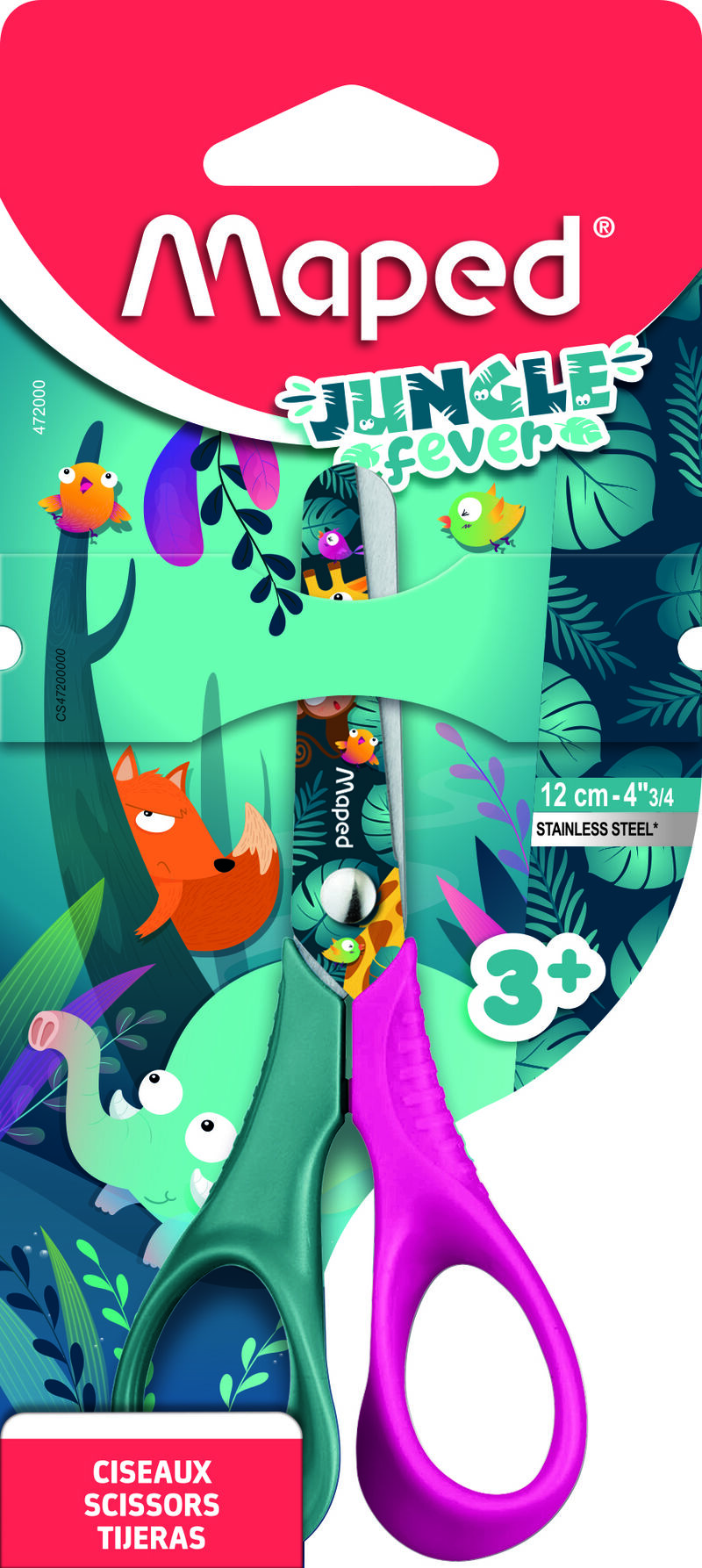 Šķēres - Jungle Fever Vivo (12cm)