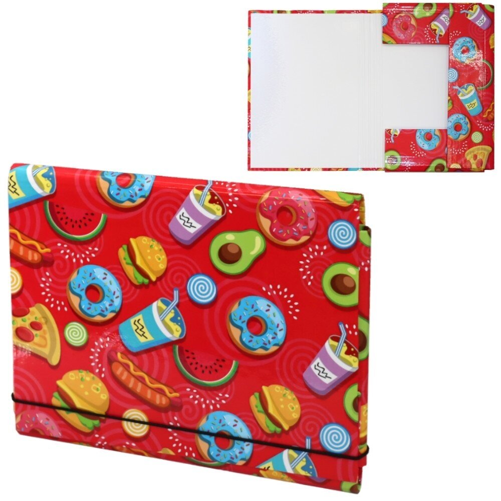 A5 mapīte ar gumiju Ēdiens