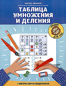 Таблица умножения и деления с магическими квадратами