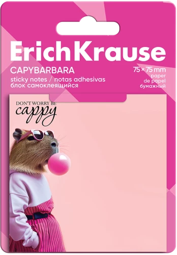 Self-adhesive paper pad: CapyBarbara (50 sheets)